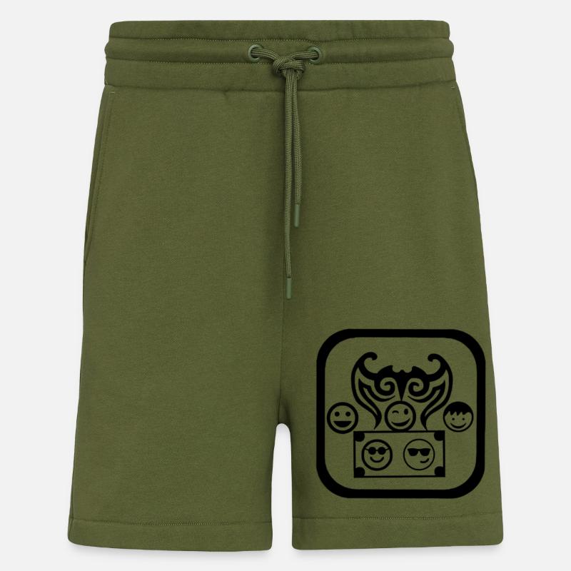 Verrückte Jungs - Shorts - made by SPREAD - MOSS GREEN