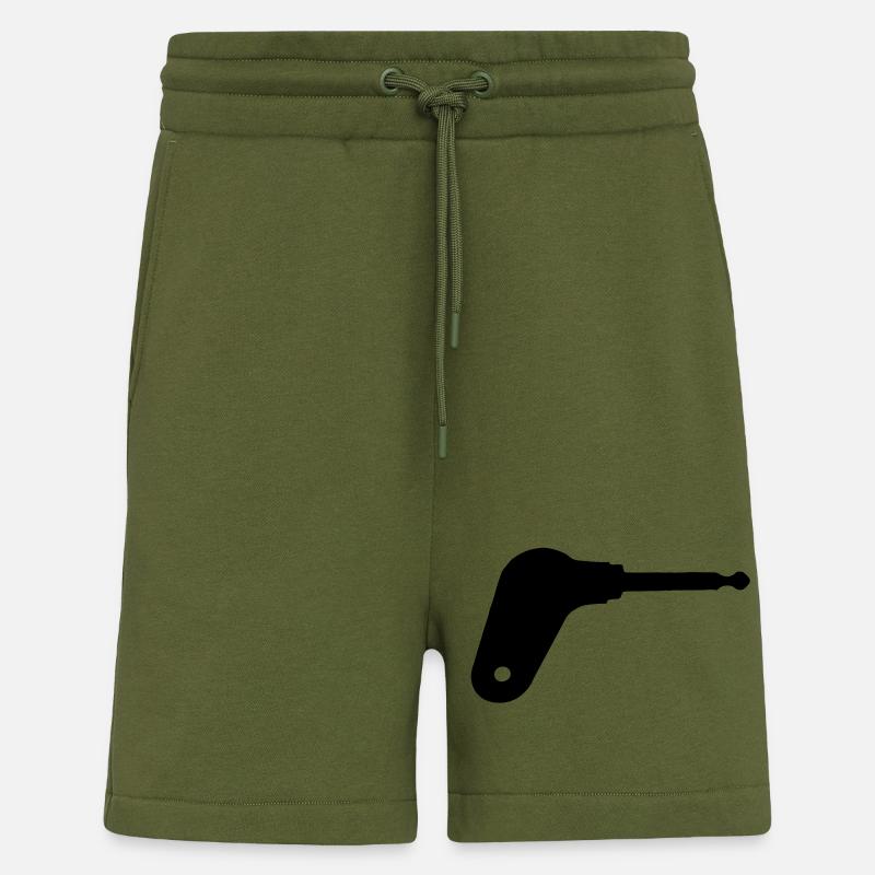 Oldtimer tractor ignition key - Shorts - made by SPREAD - MOSS GREEN