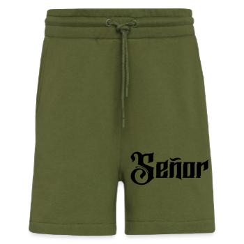 Señor Engagement Groom To Be Wedding Party - Shorts - made by SPREAD - MOSS GREEN - Front