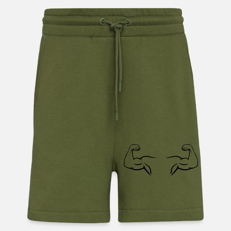 Biceps 2 - Shorts - made by SPREAD - MOSS GREEN
