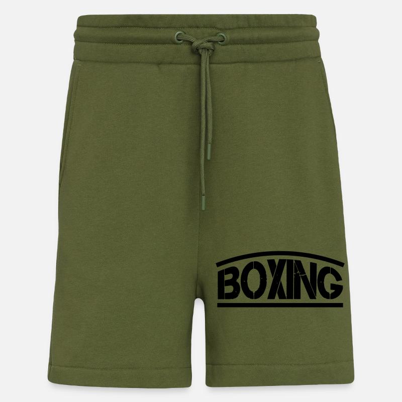 Boxing Boxes - Shorts - made by SPREAD - MOSS GREEN
