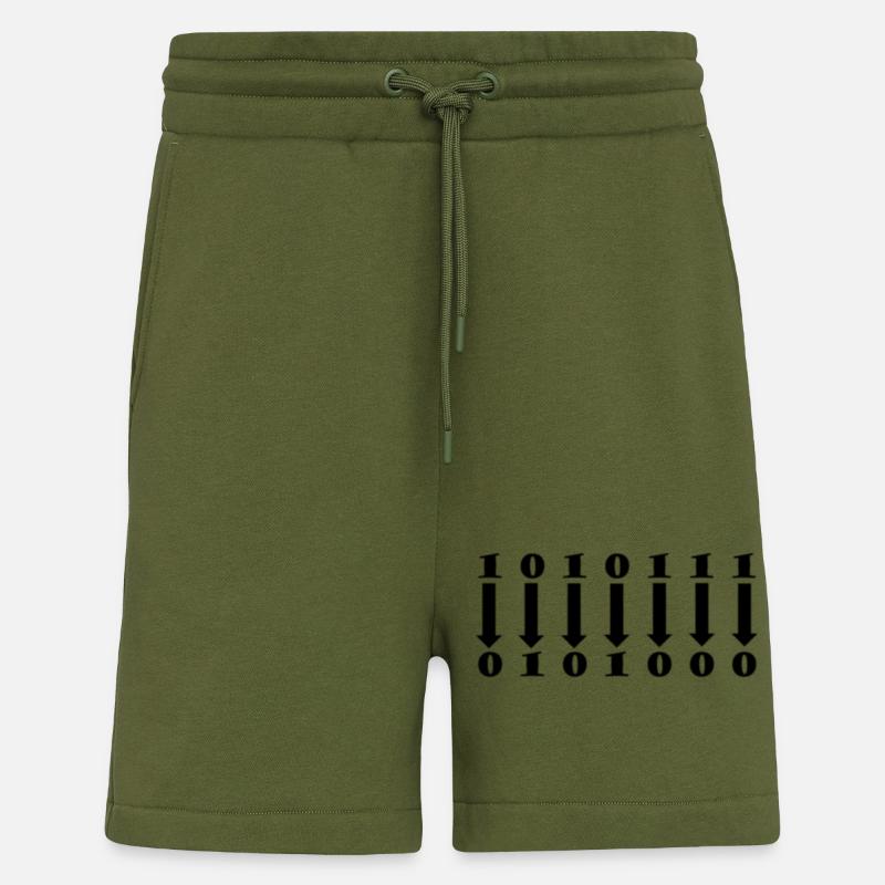 1 complément - Short bio décontracté fabriqué en UE - MOSS GREEN