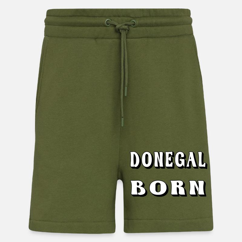 Donegal Born – Irish County Design - Shorts - made by SPREAD - MOSS GREEN