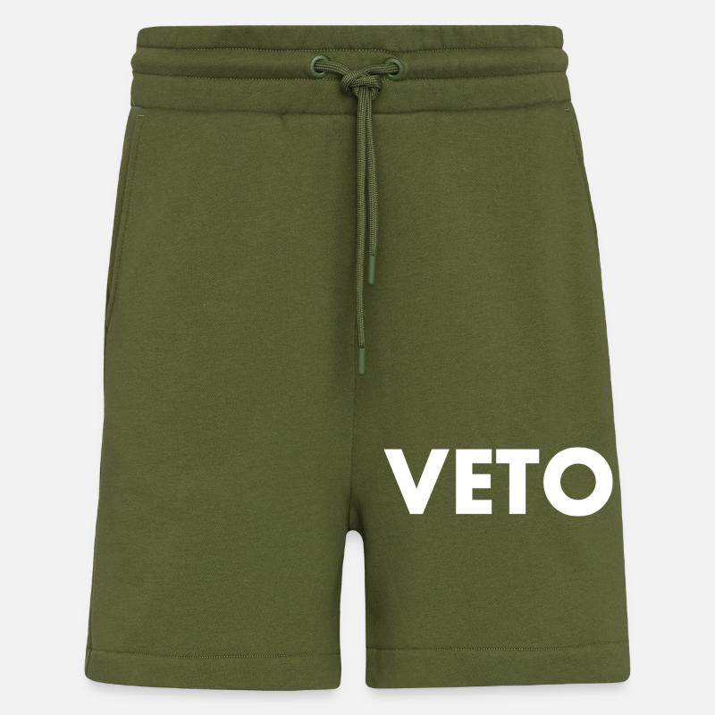 Veto - Short bio décontracté fabriqué en UE - MOSS GREEN