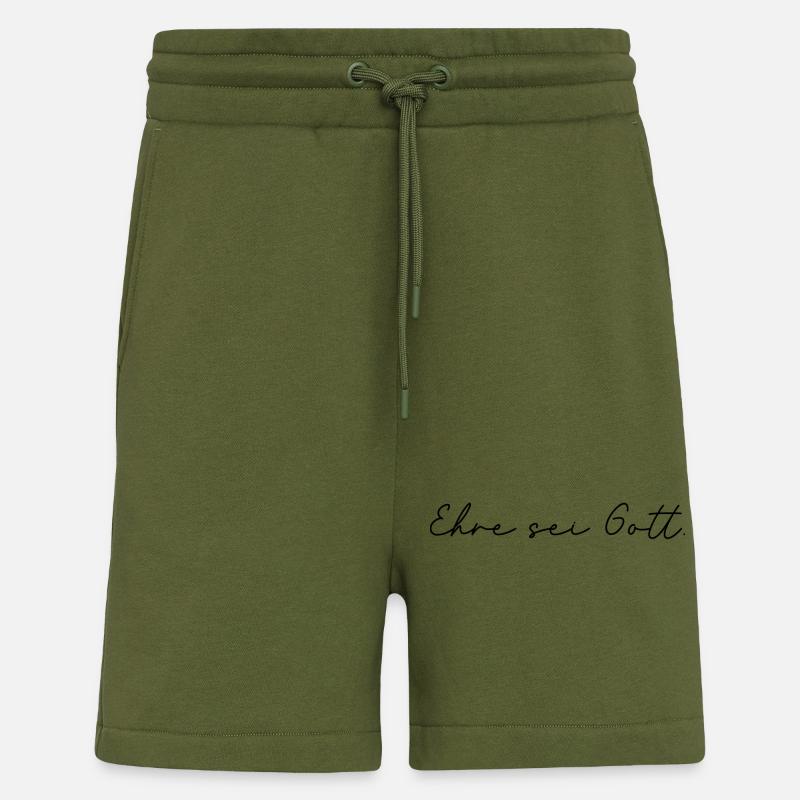 Ehre sei Gott - Shorts - made by SPREAD - MOSS GREEN