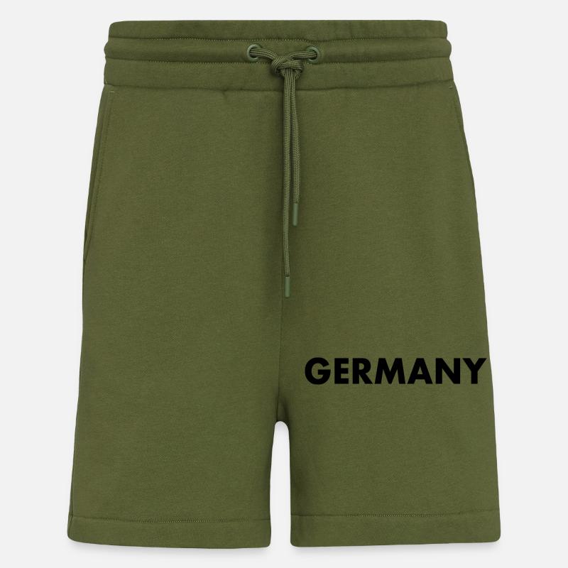 Germany - Short bio décontracté fabriqué en UE - MOSS GREEN