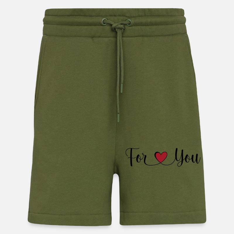 Pour vous - Short bio décontracté fabriqué en UE - MOSS GREEN