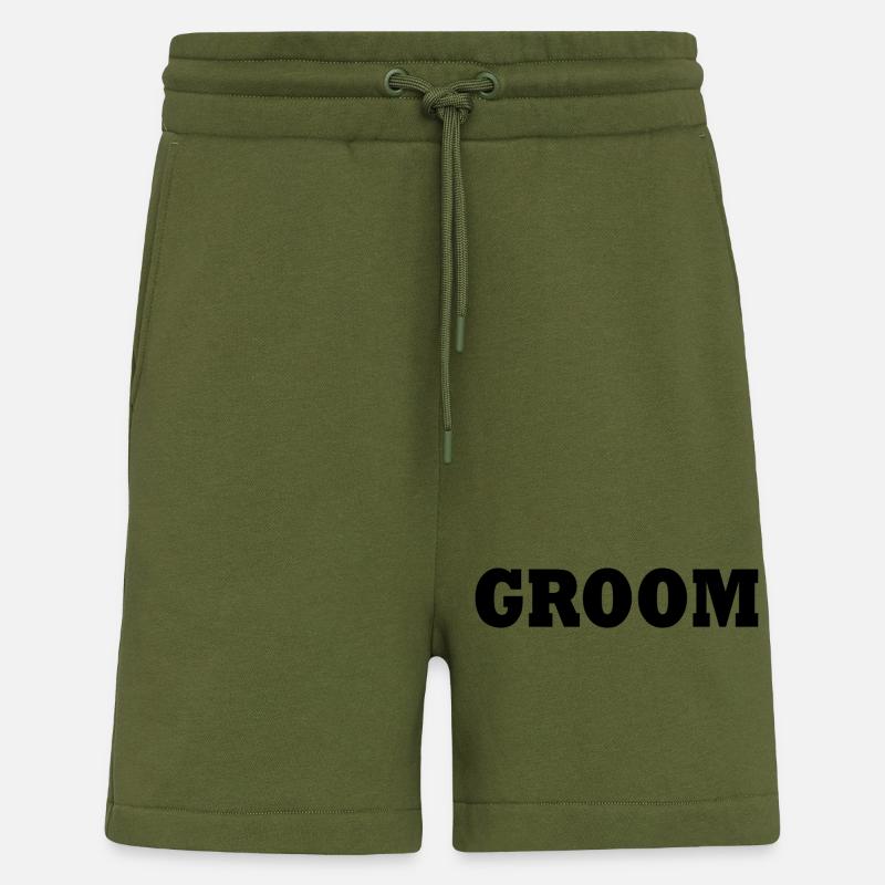 Groom - Short bio décontracté fabriqué en UE - MOSS GREEN