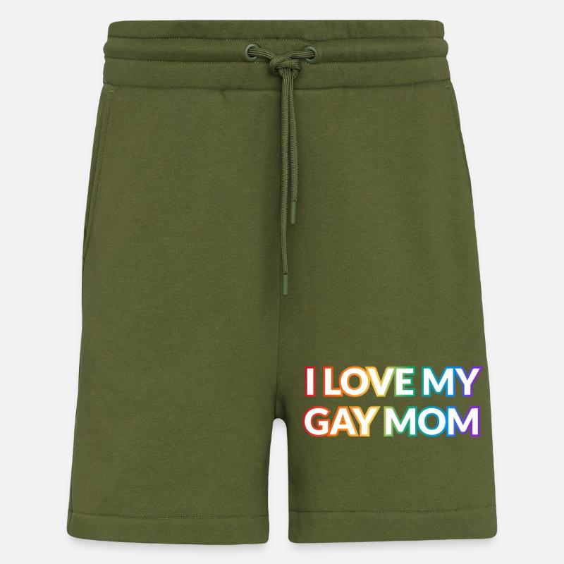 Ich liebe meine schwule Mutter - Shorts - made by SPREAD - MOSS GREEN