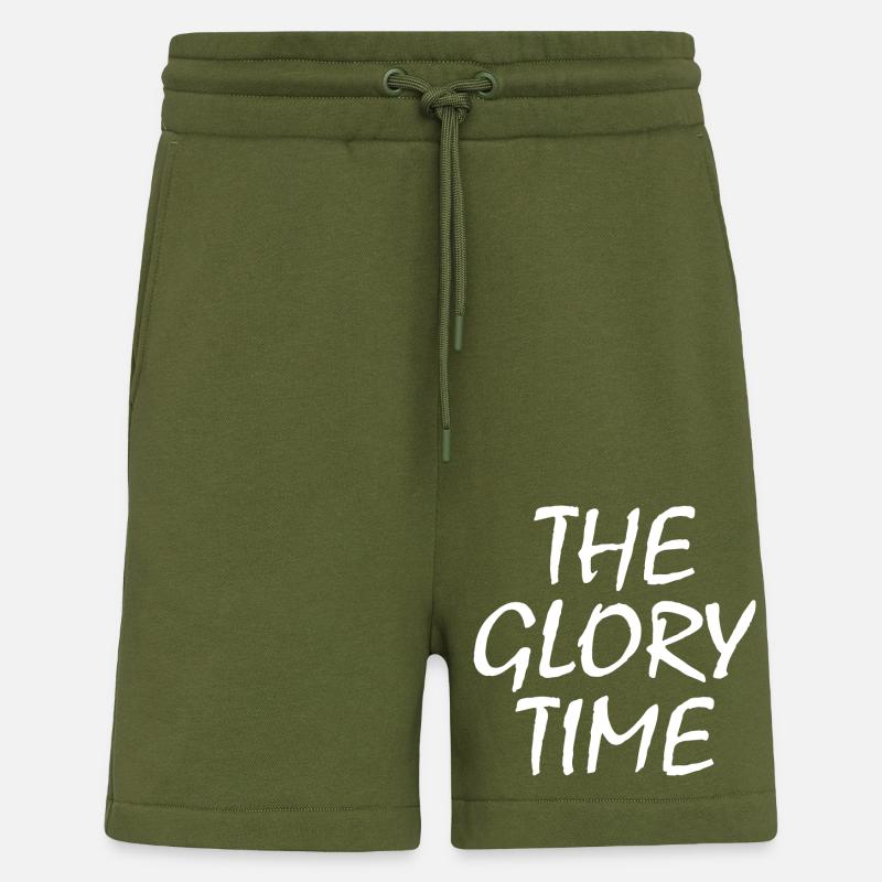The glory time - Shorts - made by SPREAD - MOSS GREEN