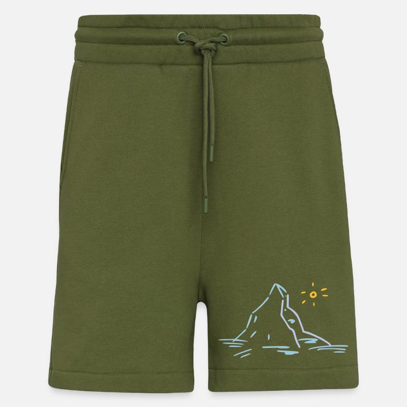 Matterhorn - Shorts - made by SPREAD - MOSS GREEN