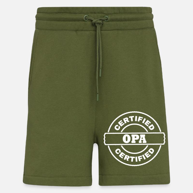 opa - Shorts - made by SPREAD - MOSS GREEN