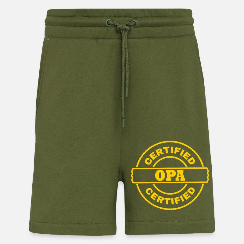 Opa - Shorts - made by SPREAD - MOSS GREEN