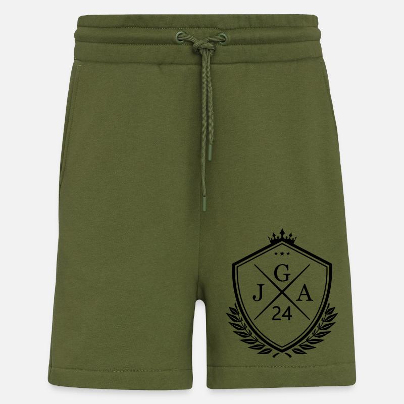 jga 24 junggesellenabschied - Shorts - made by SPREAD - MOSS GREEN