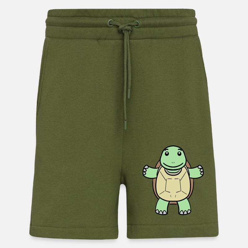 Schildkröte - Shorts - made by SPREAD - MOSS GREEN