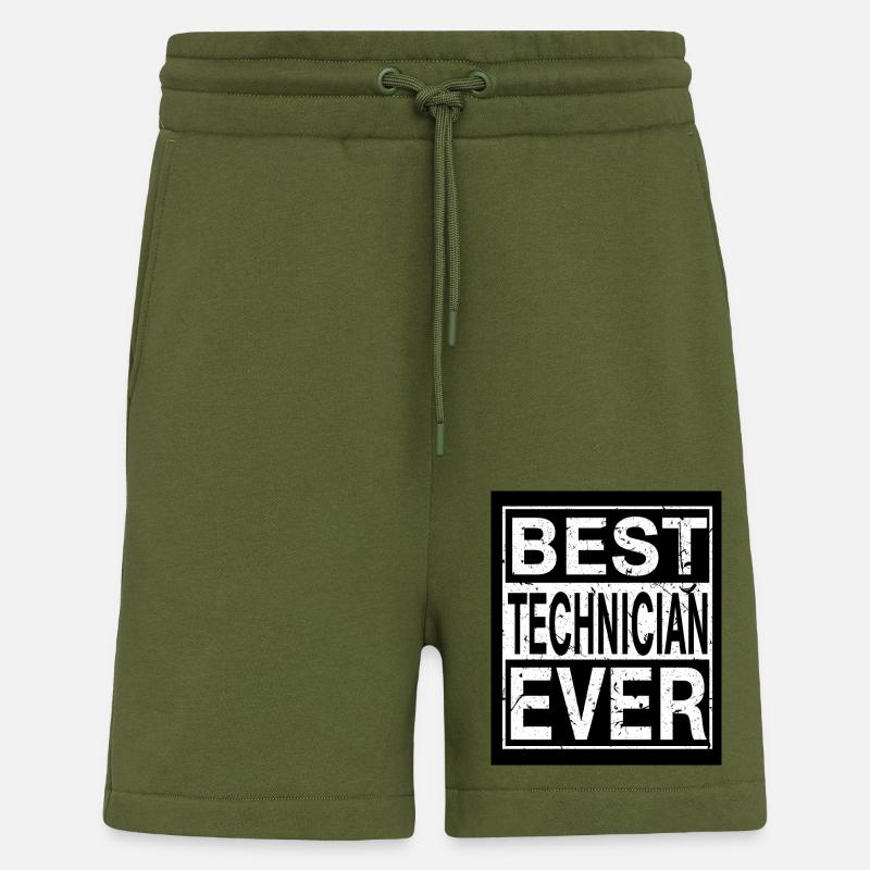 Techniker Bester Techniker - Shorts - made by SPREAD - MOSS GREEN