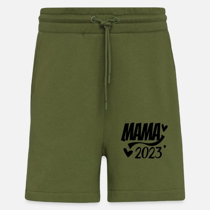 Mama 2023 Mutter - Shorts - made by SPREAD - MOSS GREEN