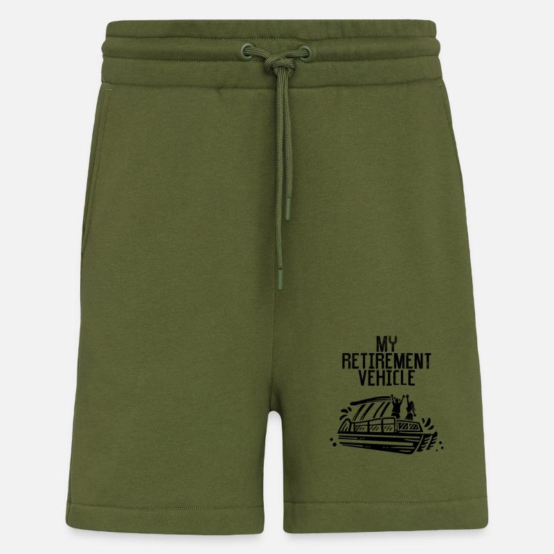 Ponton Boat Rente Boot - Shorts - made by SPREAD - MOSS GREEN