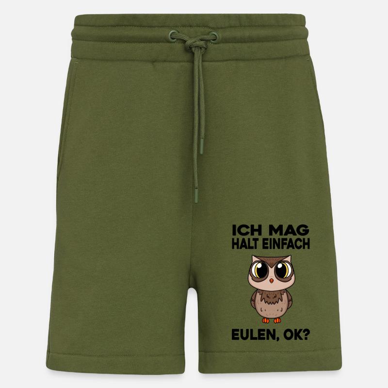 Eule - Shorts - made by SPREAD - MOSS GREEN