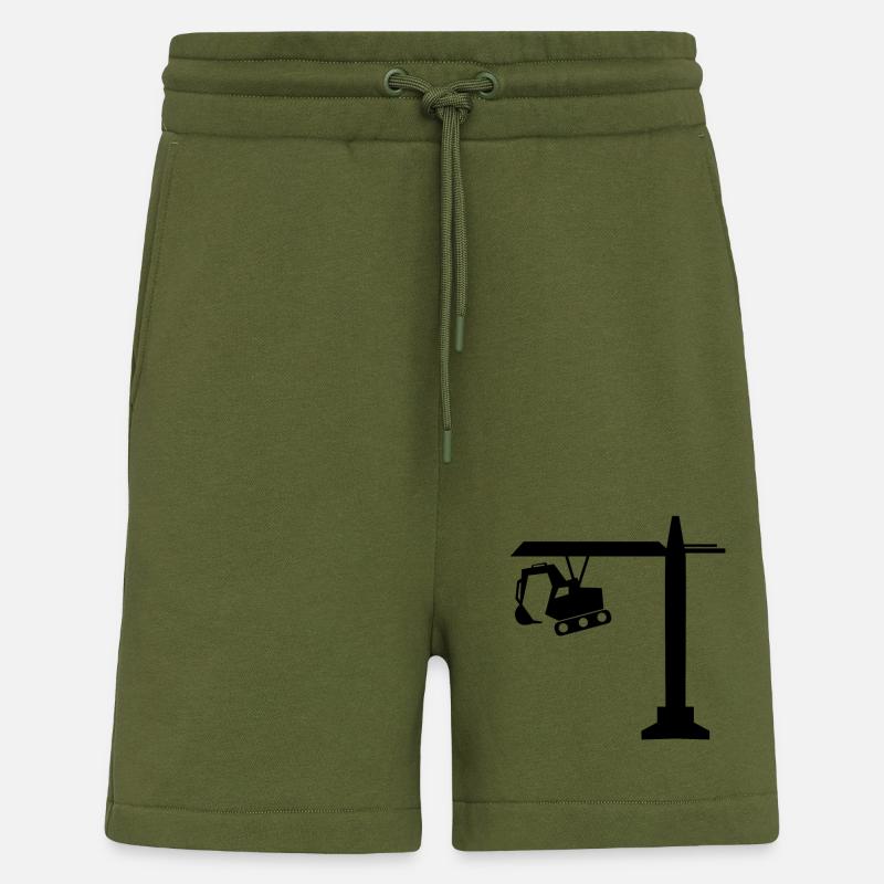 Engineer Engineer Site Manager - Shorts - made by SPREAD - MOSS GREEN
