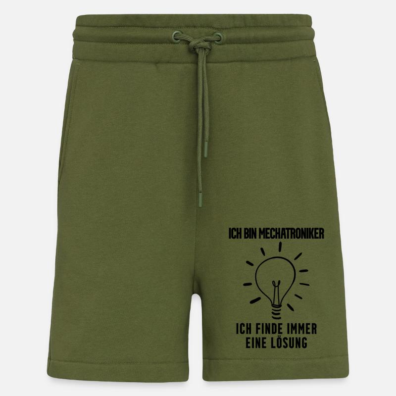 Mechatroniker Geschenk - Shorts - made by SPREAD - MOSS GREEN