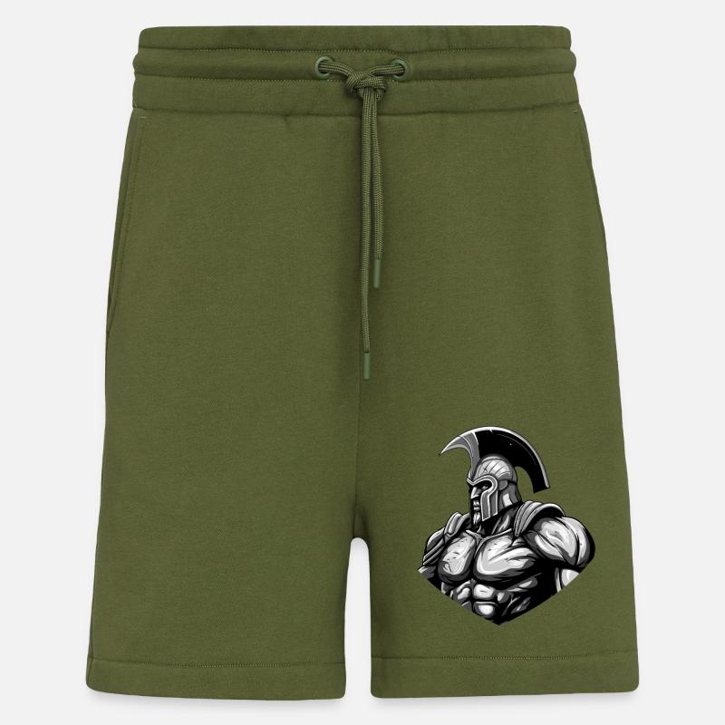 Spartan Workout Gym - Shorts - made by SPREAD - MOSS GREEN