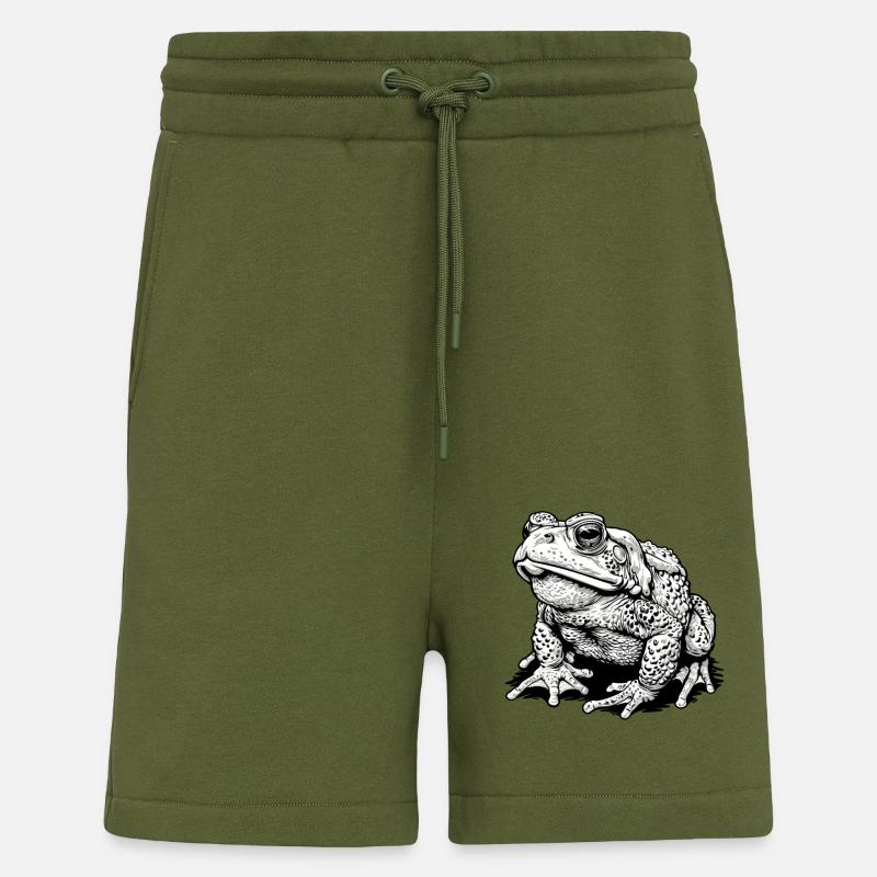 Toad Toads Toad - Shorts - made by SPREAD - MOSS GREEN
