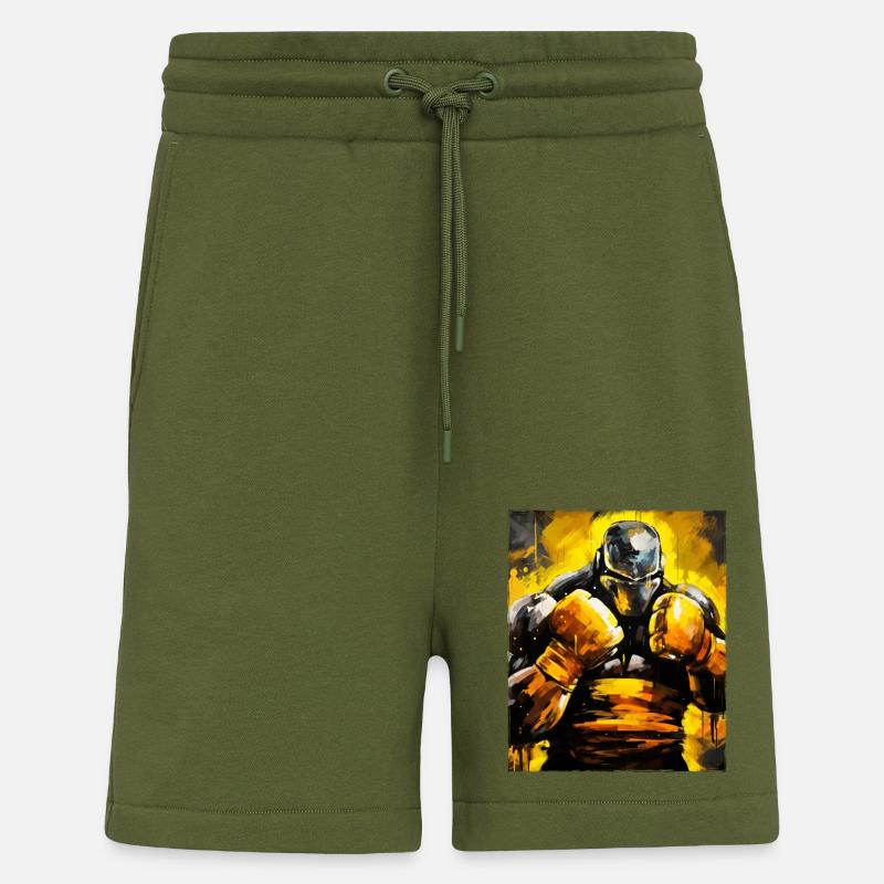 Boîtes Boxer Ritter - Short bio décontracté fabriqué en UE - MOSS GREEN