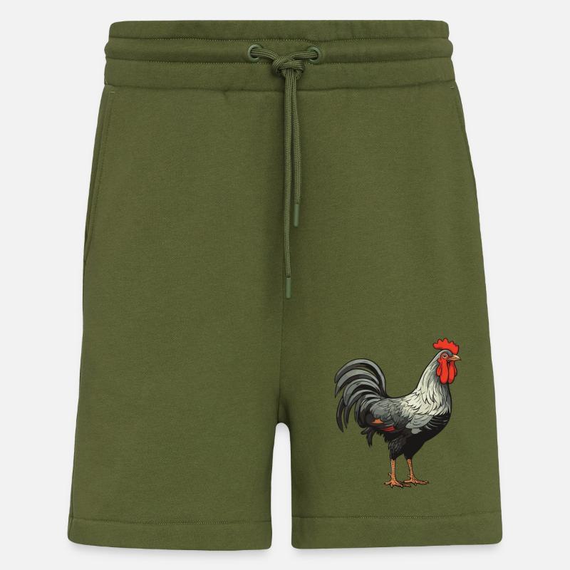 Hahn Tier - Shorts - made by SPREAD - MOSS GREEN