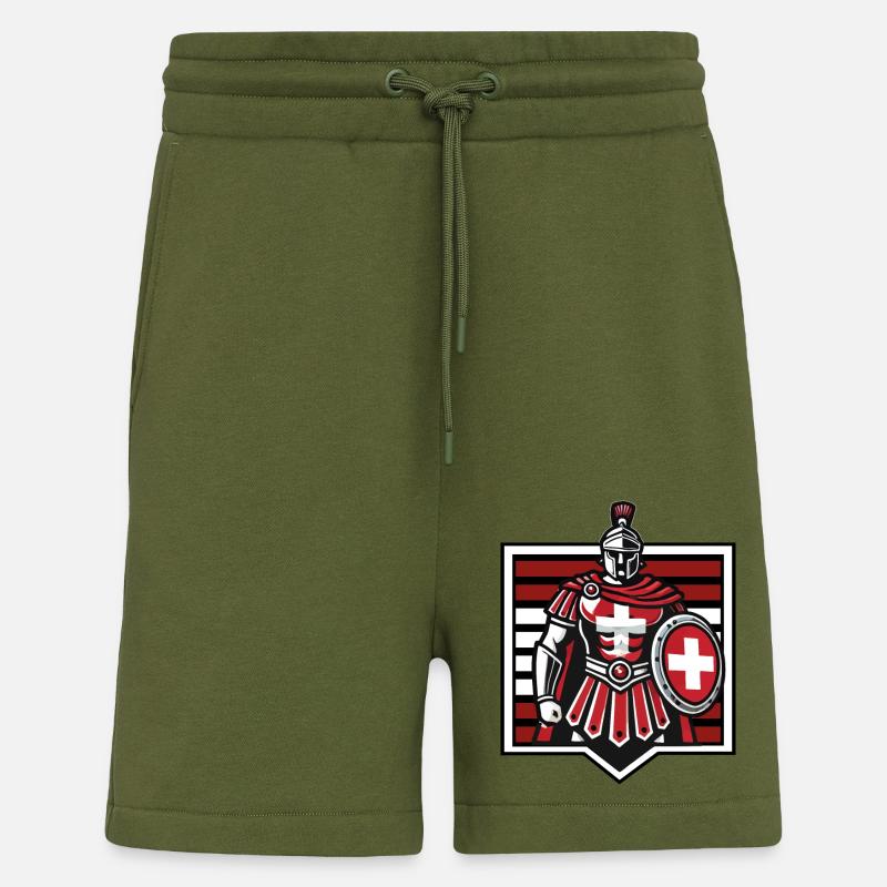 Gladiator Schweiz #2 - Shorts - made by SPREAD - MOSS GREEN