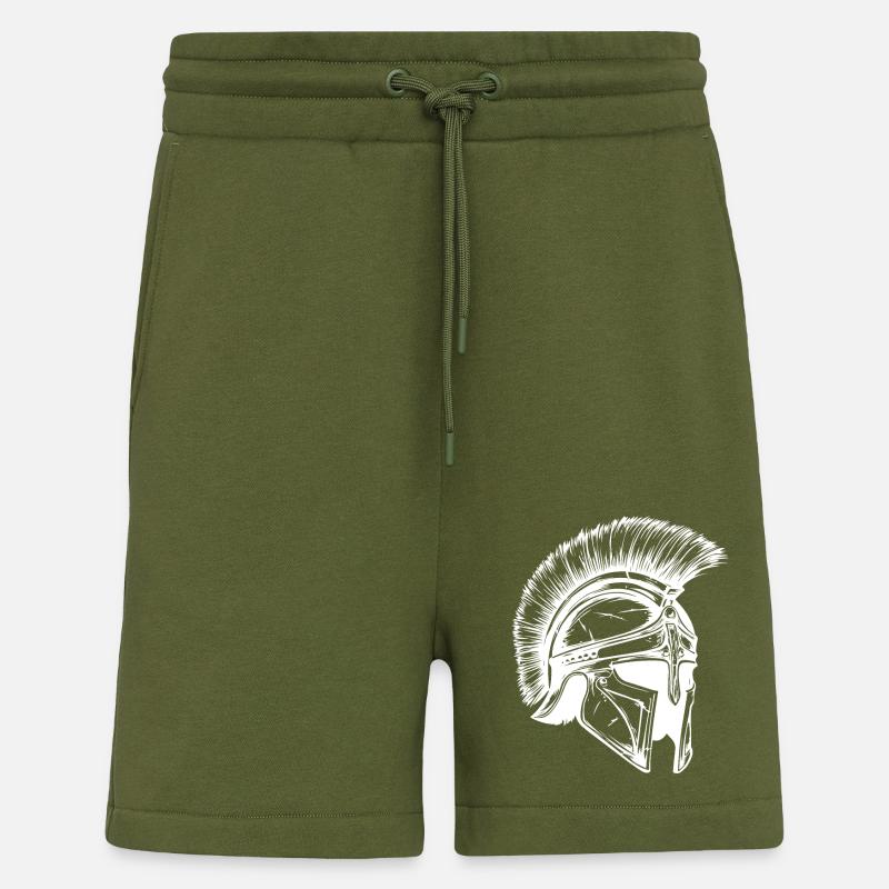 Spartaner Helm Sparta - Shorts - made by SPREAD - MOSS GREEN