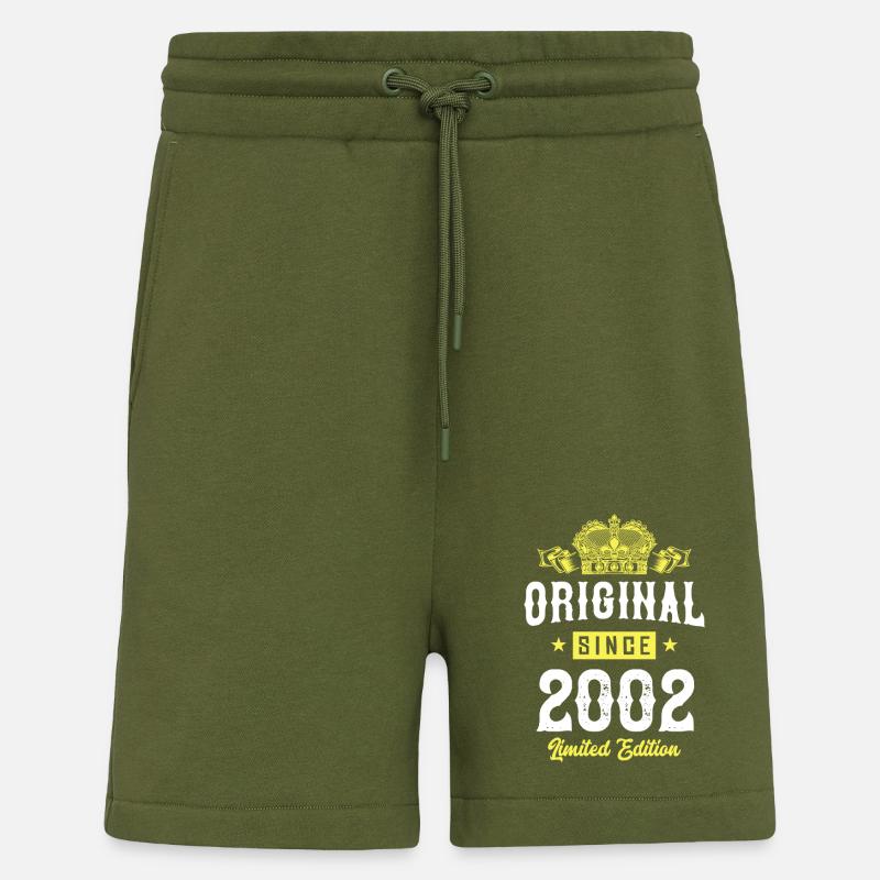 2002 Édition limitée - Short bio décontracté fabriqué en UE - MOSS GREEN