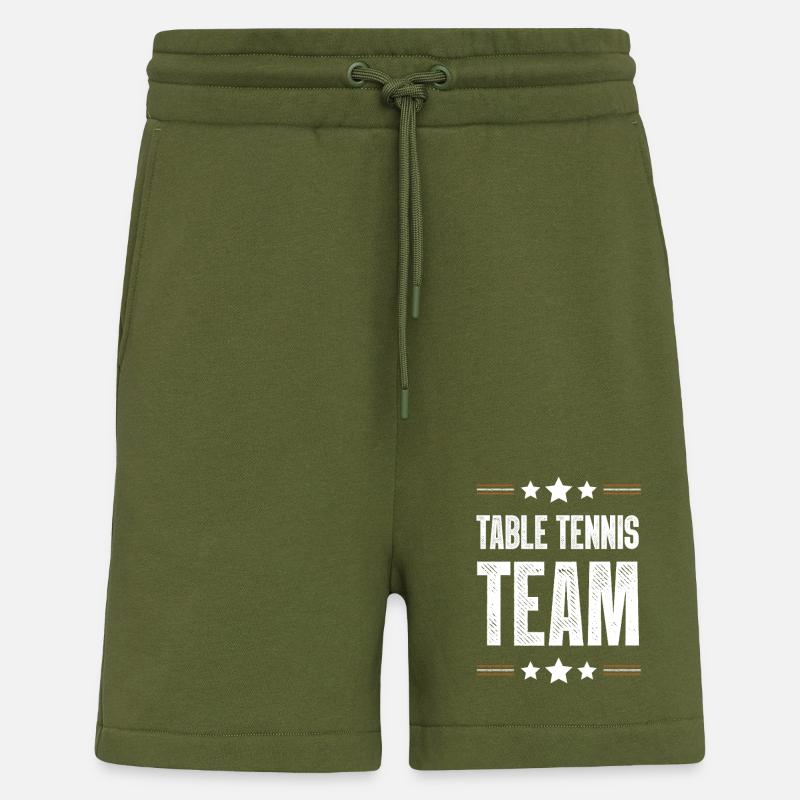Table Tennis Team - Shorts - made by SPREAD - MOSS GREEN