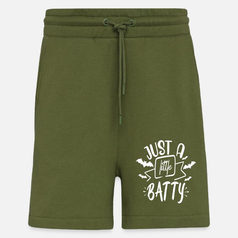 Just a little Batty - Shorts - made by SPREAD - MOSS GREEN