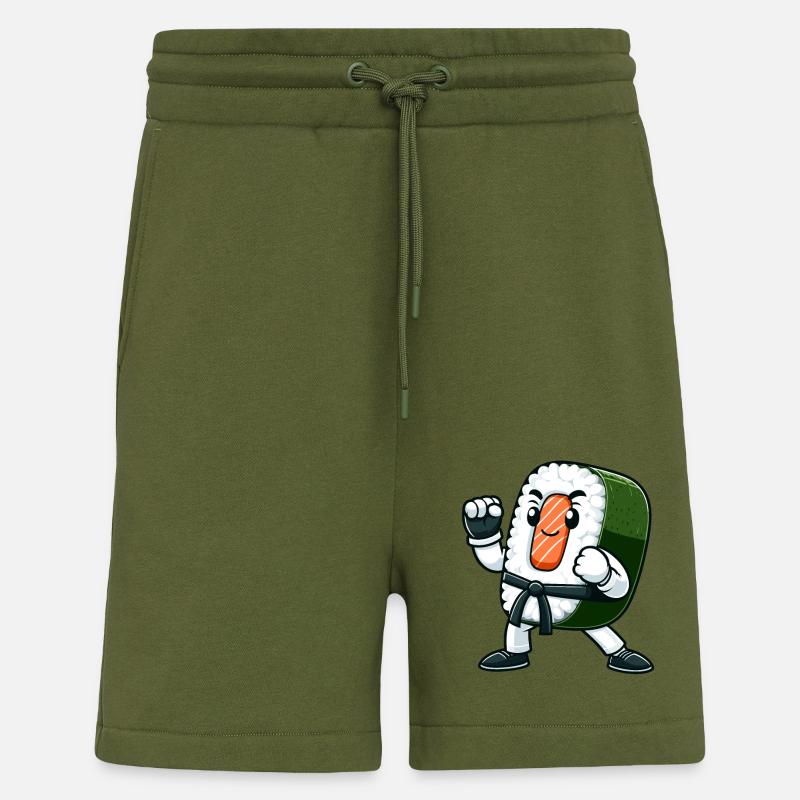 Sushi Karate - Shorts - made by SPREAD - MOSS GREEN