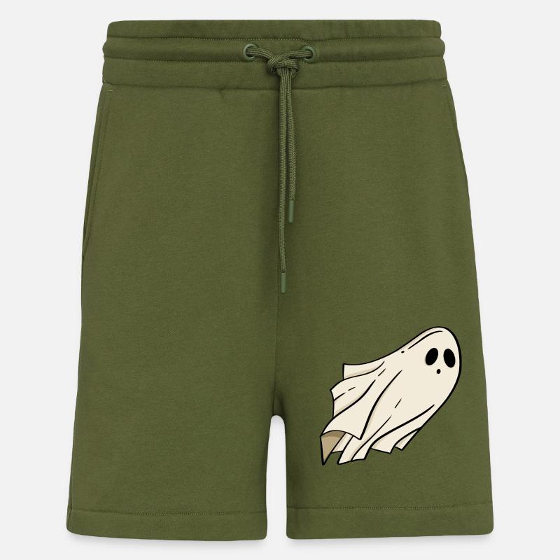 Geist Halloween - Shorts - made by SPREAD - MOSS GREEN