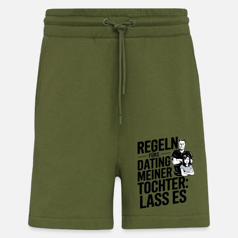 Overprotective dad - Shorts - made by SPREAD - MOSS GREEN