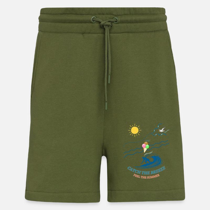 Sommerfeeling - Shorts - made by SPREAD - MOSS GREEN