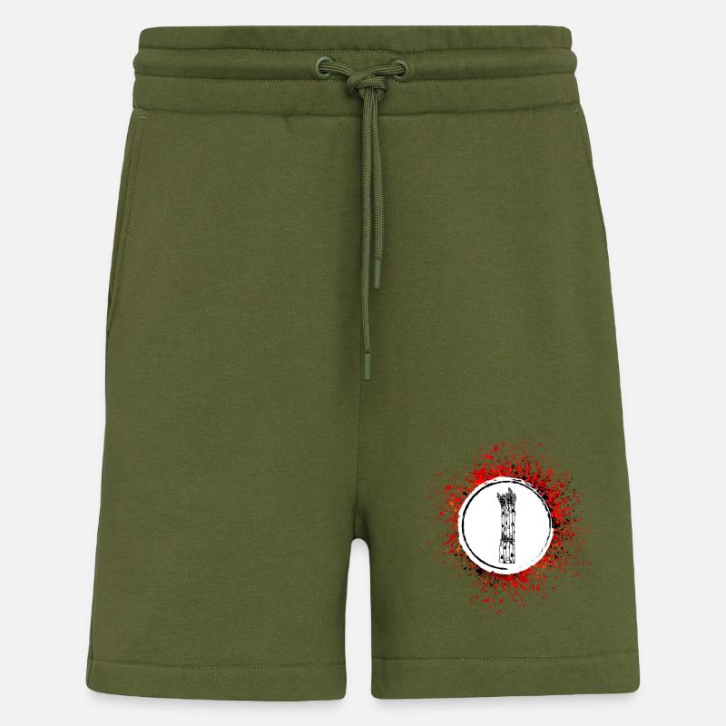 Spargel icon - Shorts - made by SPREAD - MOSS GREEN