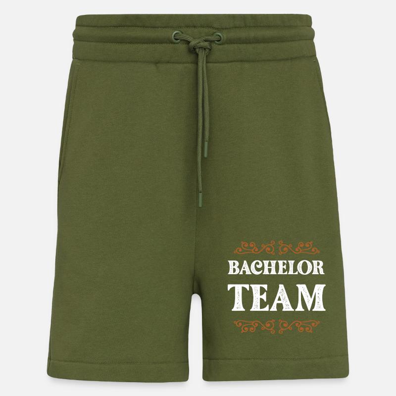Bachelor Crew - Shorts - made by SPREAD - MOSS GREEN