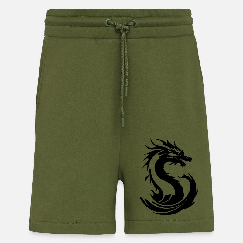 Drache - Shorts - made by SPREAD - MOSS GREEN