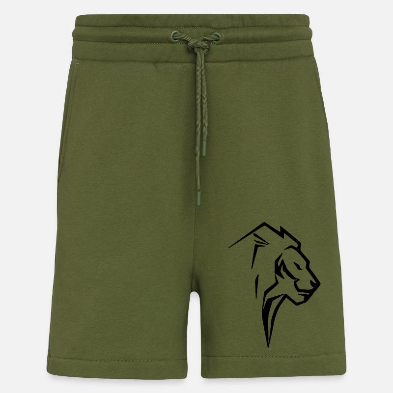 Löwe - Shorts - made by SPREAD - MOSS GREEN