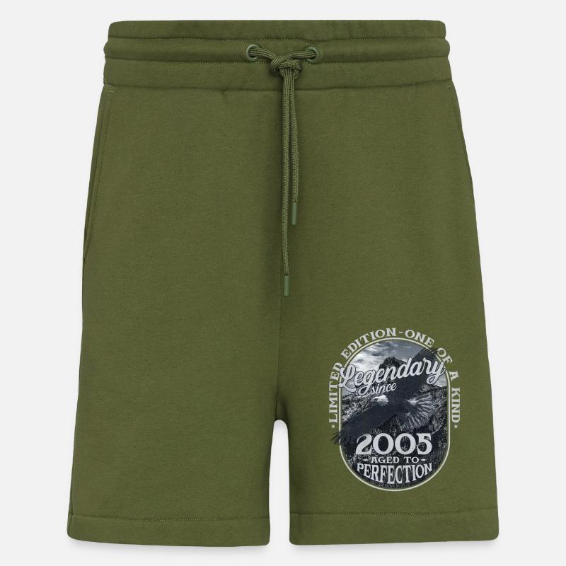 Legendary since 2005 - Shorts - made by SPREAD - MOSS GREEN