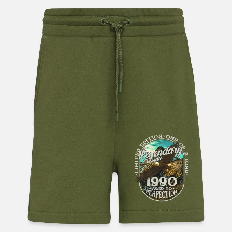Legendary since 1990 - Shorts - made by SPREAD - MOSS GREEN
