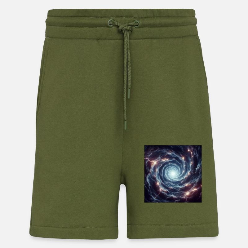 vortex - Short bio décontracté fabriqué en UE - MOSS GREEN