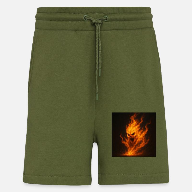 Flammengeist - Shorts - made by SPREAD - MOSS GREEN