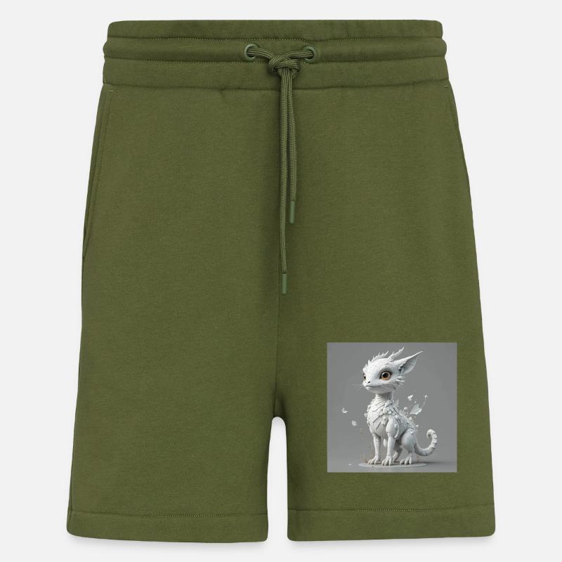 FabelwesenDinicus - Shorts - made by SPREAD - MOSS GREEN
