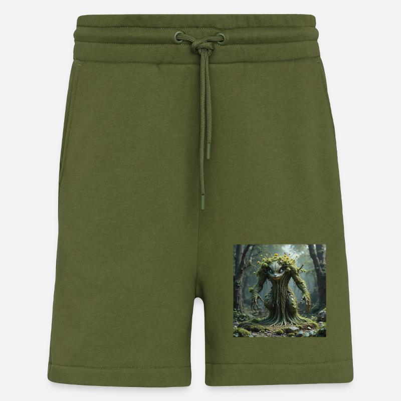Pflancicilus - Shorts - made by SPREAD - MOSS GREEN