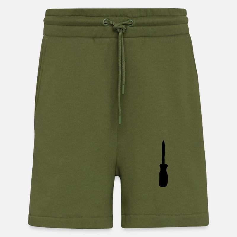 Screwdriver Tool Tools Screws - Shorts - made by SPREAD - MOSS GREEN