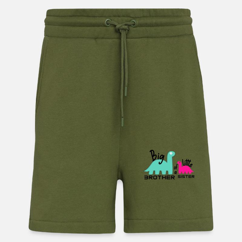 Großer Bruder einer kleinen Schwester - Shorts - made by SPREAD - MOSS GREEN